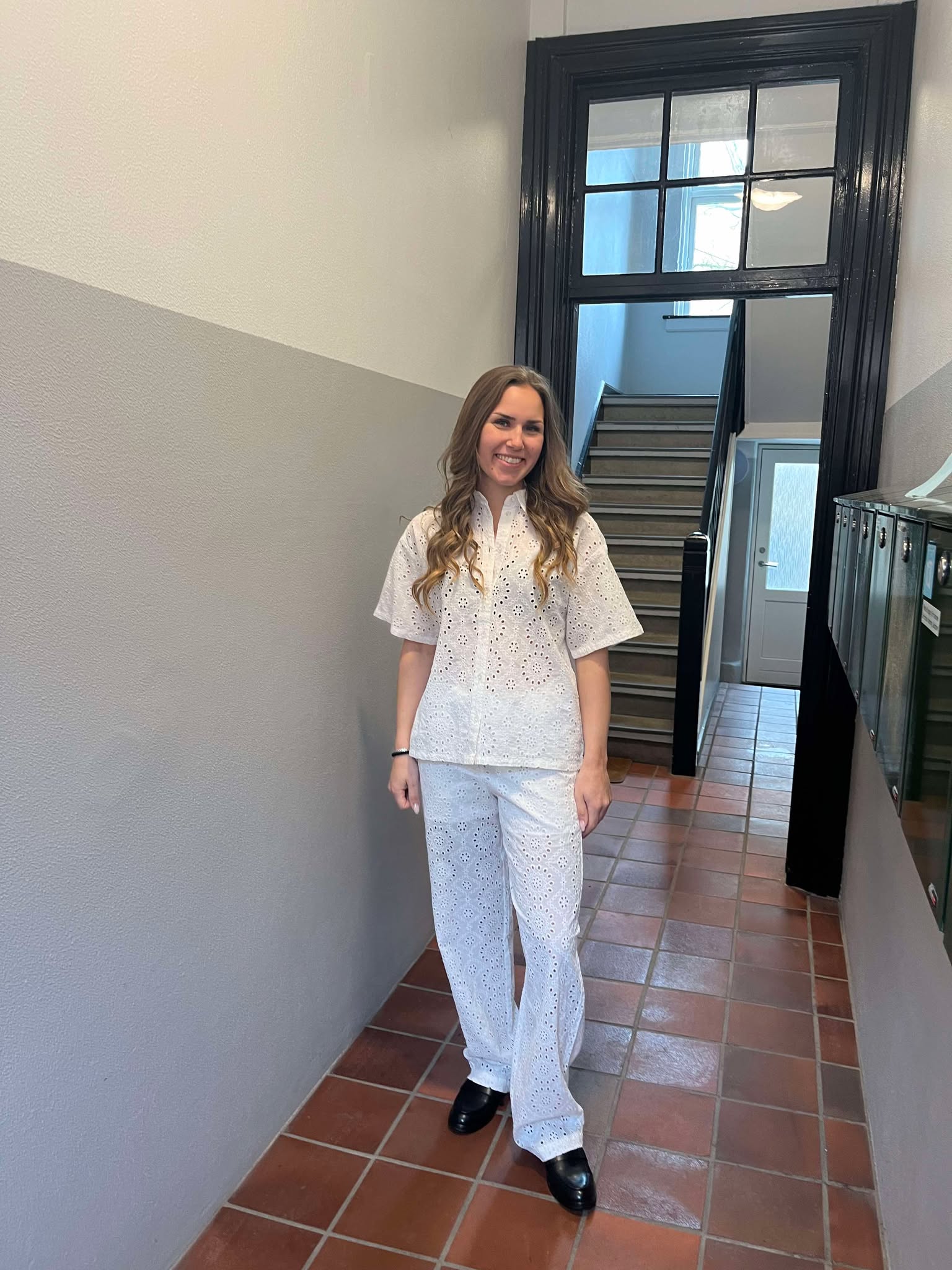 JXMILLIE Trousers - Blanc de Blanc